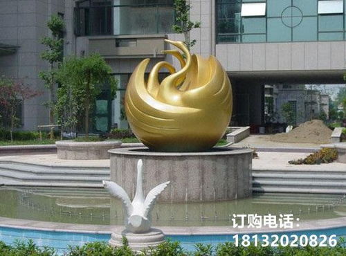 携手白城纯白天鹅，圣洁红璞天成一一白钢天鹅雕塑之美揭秘